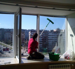Мытье окон в однокомнатной квартире Тогучин